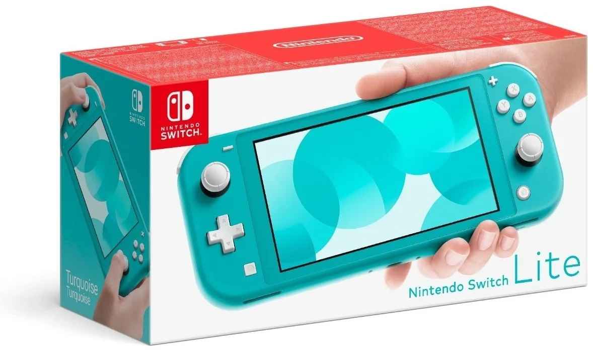 Прошитая Nintendo Switch Lite Бирюзовый +50Игр 32GB+MicroSD 256GB — Ракурс 2 Прошитая Nintendo Switch Lite Бирюзовый +50Игр 32GB+MicroSD 256GB — Фото 2 в Gameshop24